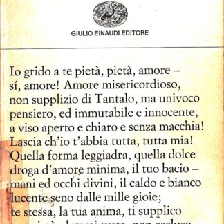 John Keats: POESIE. Introduzione e note di Vanna Gentili. Traduzione di Mario Roffi.